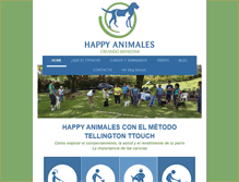 Tablet Screenshot of happyanimales.com